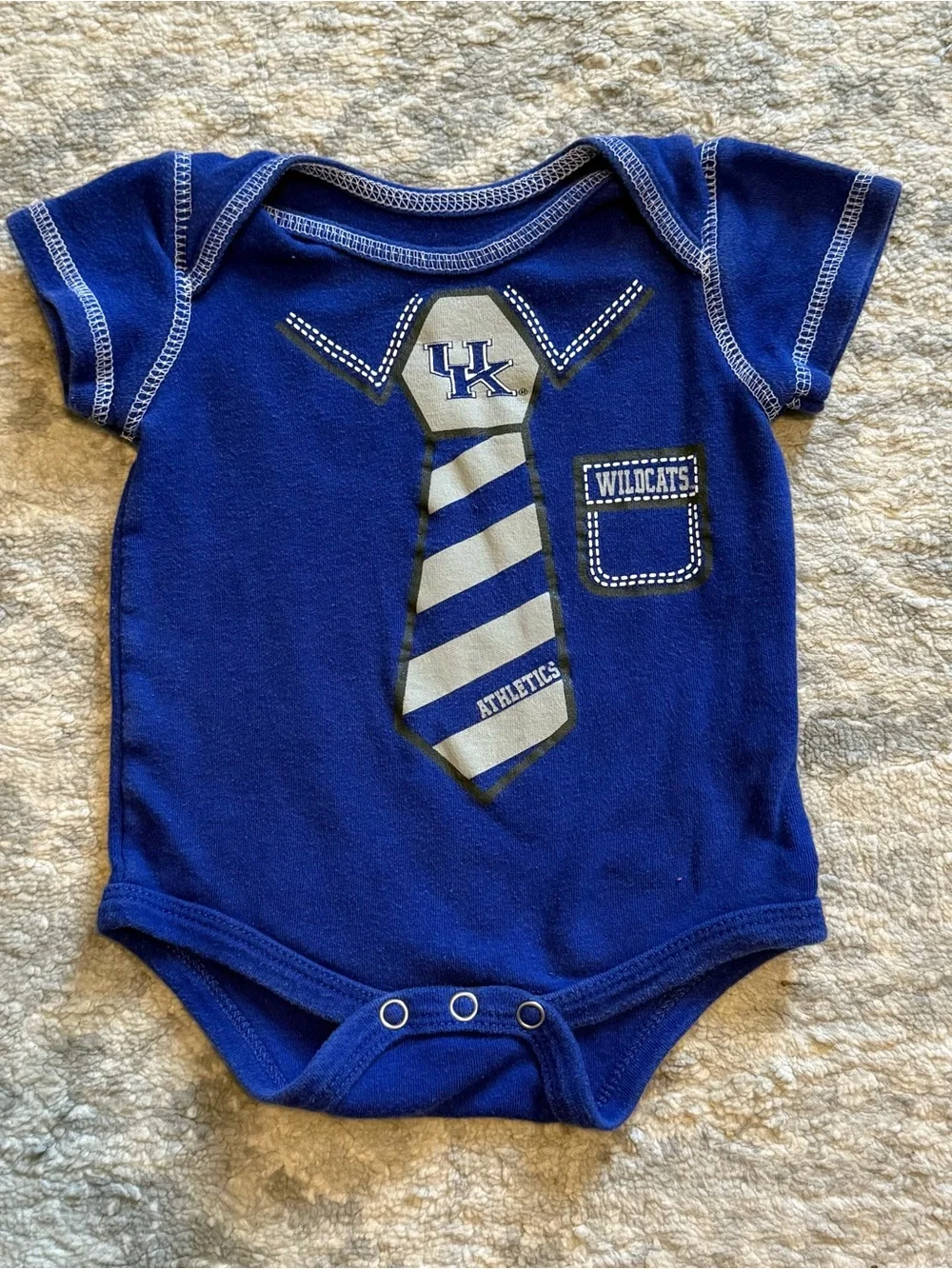 Kentucky Wildcats Baby Bodysuit Lot 3 UK Gen 2 Infant Outfit Set